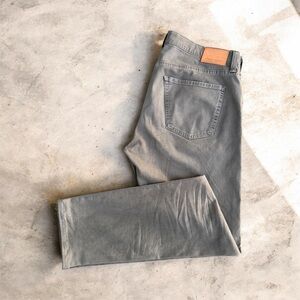 Citizens Of Humanity The Adler Slim Soft Weft Pants Size 34 Khaki Tonal Twill